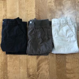 3 boys pants size 10, adjustable waist